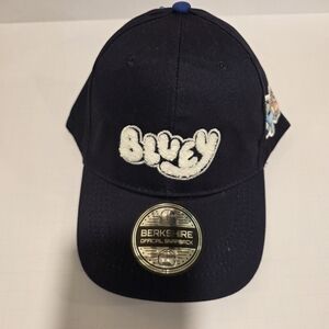 Berkshire Bluey Kids Hat Navy Blue One Size Fits Most NEW w/ tags unisex
